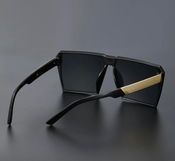 Black and gold sunglasses