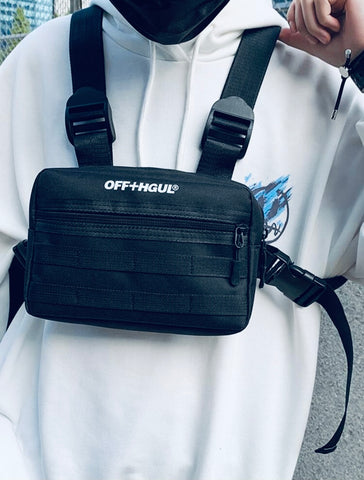 Guys Graphic  Front Chest Bag