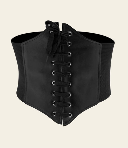 Corset lace up  belt