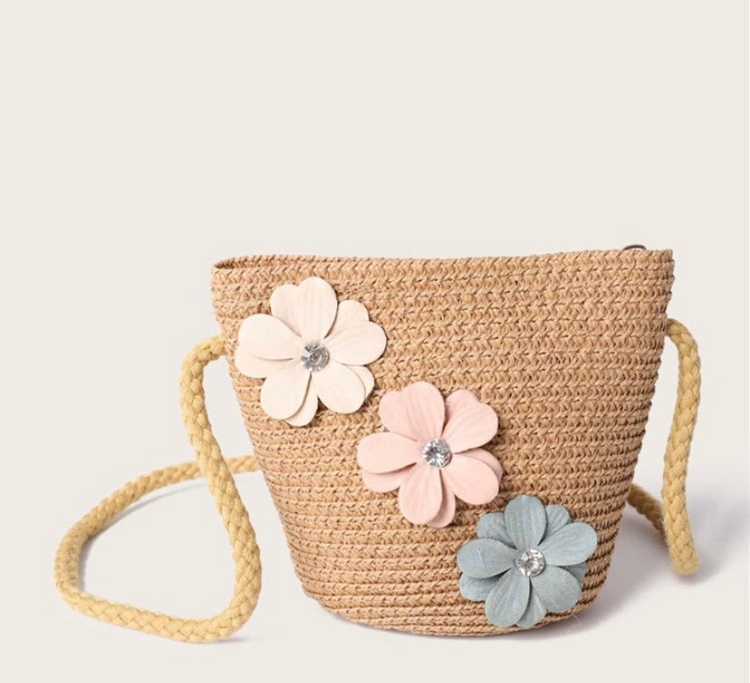 Chic girl flower bag