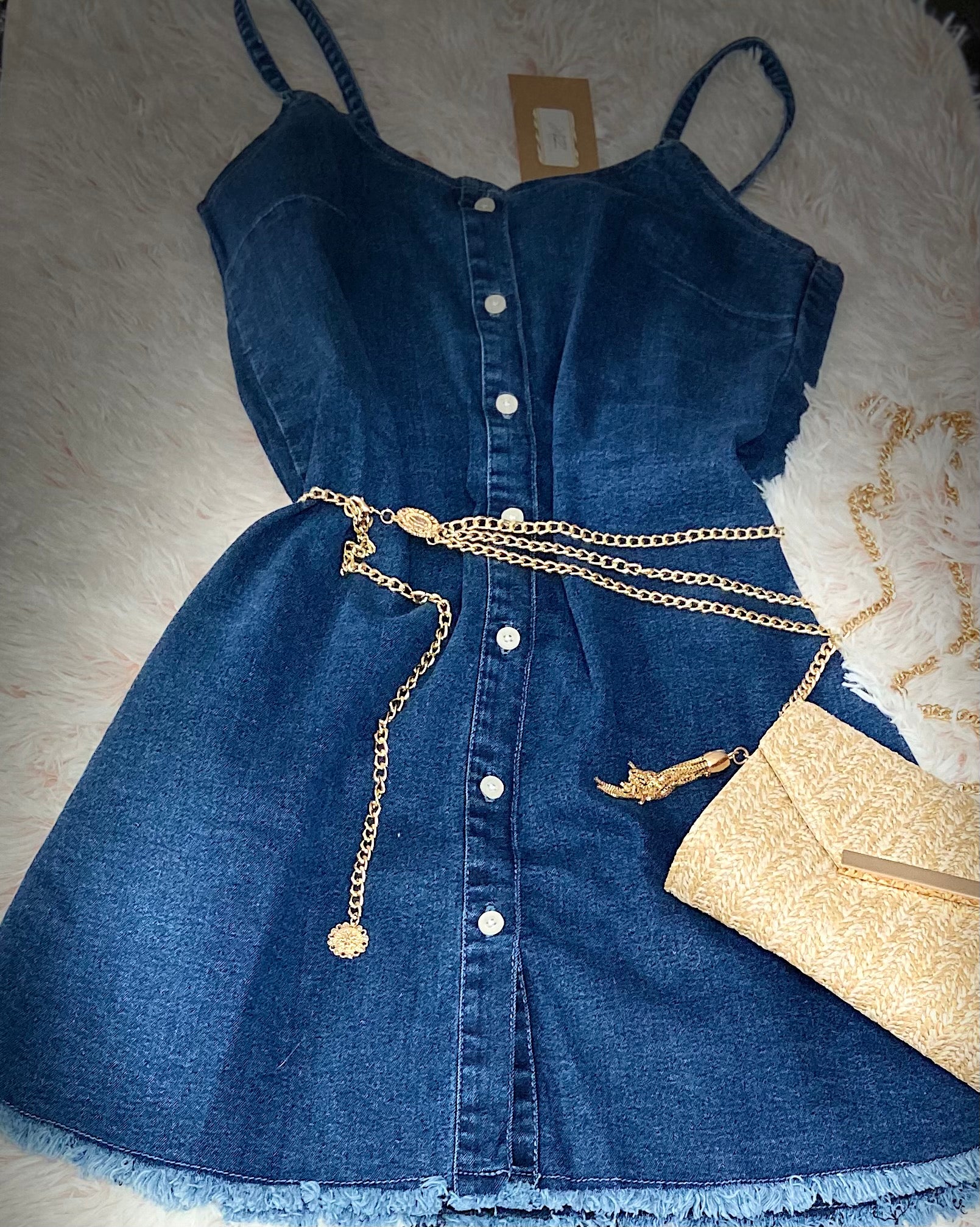 Denim Dress without belt